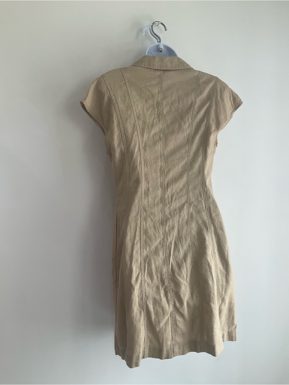 Universal Thread Tan Button-Up Mini Dress - Picture 5 of 5